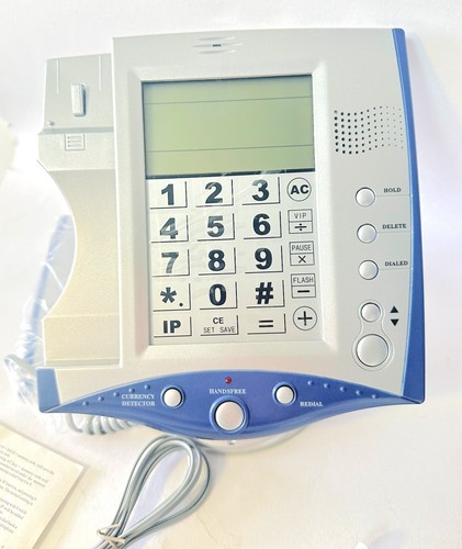 Touch Panel Caller ID Speaker Phone Vintage Circa 2004 Home Office BNIB - Photo 2/6