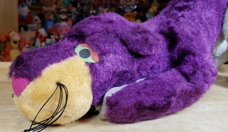 Peluche Bagheera Panther 1966 Gund Disney Jungle Book *SÚPER RARO* 🔥 De colección Foto 4 de 4