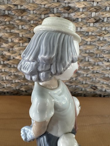 Lladro "Little Pals" glasiertes Porzellan #7600 Clown Collectors Society in Box RAR - Bild 16 von 19