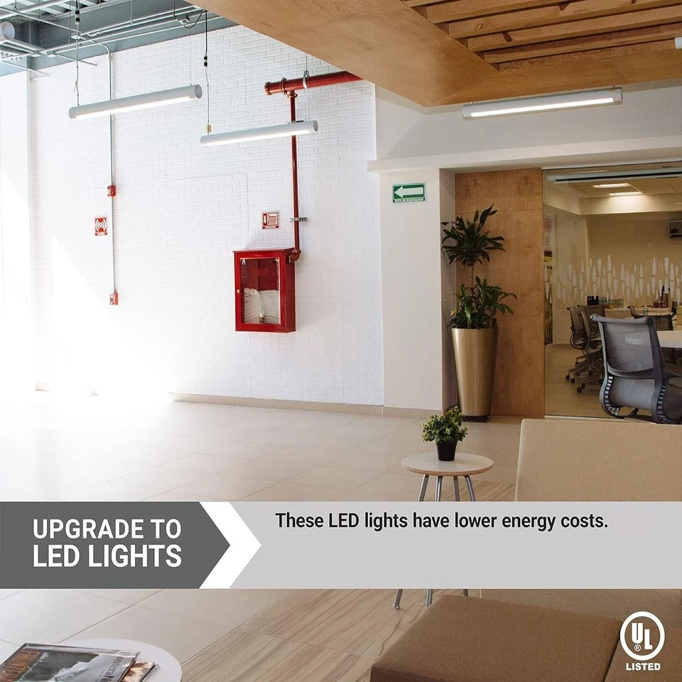 Diodesy 10PK T5 High Output LED Ballast Shatterproof F39T5 3000K 18W, 2100LM G5 - Image 3 of 4