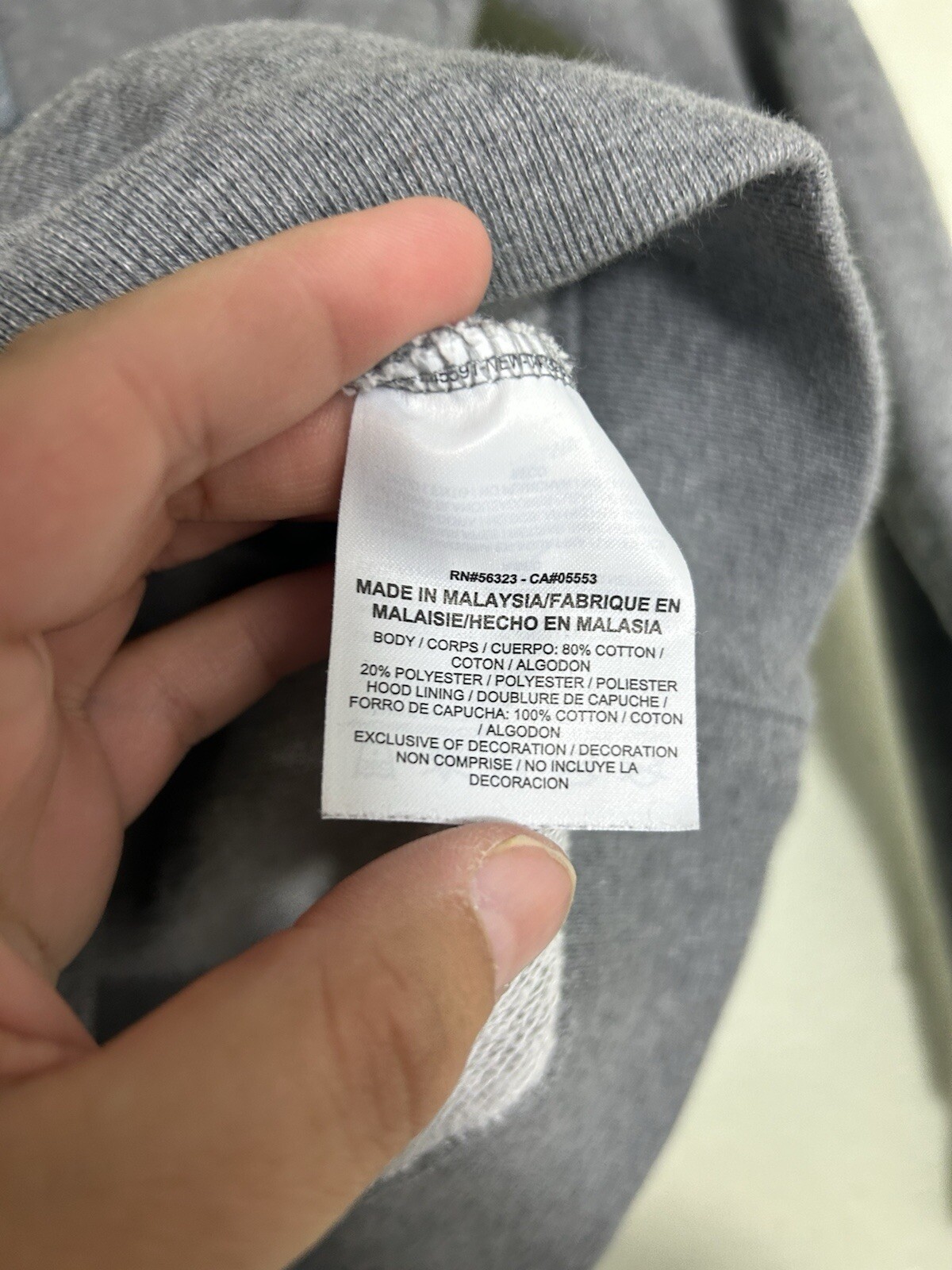 Nike Sweater Women XS Gray Hoodie Outdoors Swoosh Casual Atheltic 849005-091