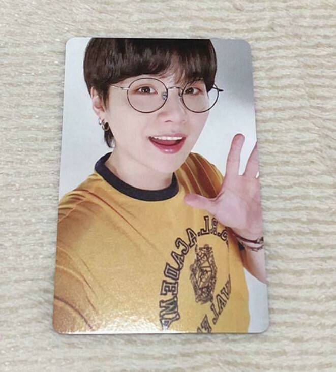 BTS SUGA DECO KIT Official Photo card, Random, Double-sided