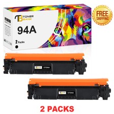 2PK Black CF294A 94A Toner Cartridge for HP Laserjet Pro M118dw MFP M148 M148fdw