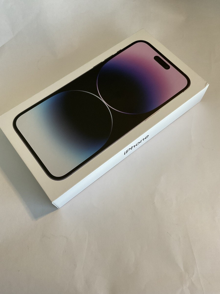 Apple iPhone 14 Pro Max 128GB Deep Purple BOX ONLY Xmas Gag Apple iPhone 14 Pro Max 128GB Deep Purple BOX ONLY Xmas Gag