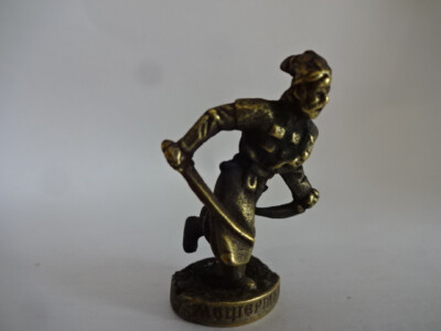 Metallfigur / Kosake / Campain of Ermak / Nr.406 07 / Messing