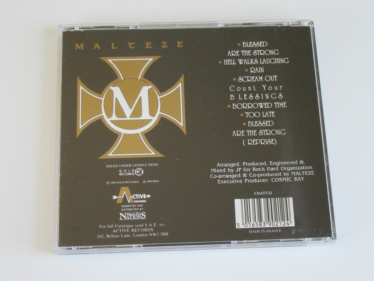 洋楽 MALTEZE Count Your Blessings Malteze – Count Your Blessings – CD (Album), 1990 [r3902618