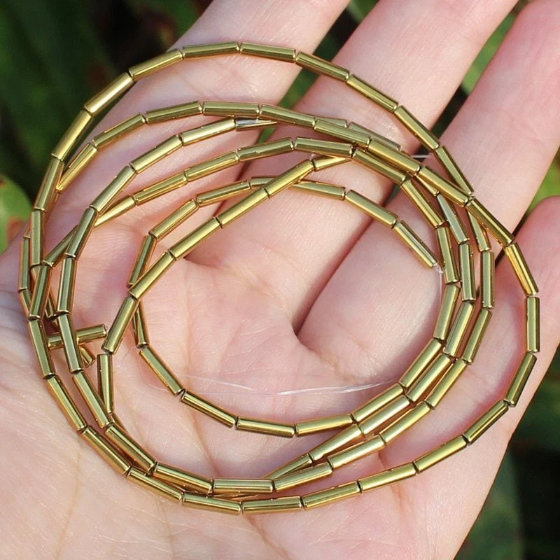Metal tube beads for jewelry making deals