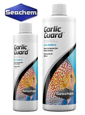 Seachem GarlicGuard Garlic Additive Flavor Enhancer 