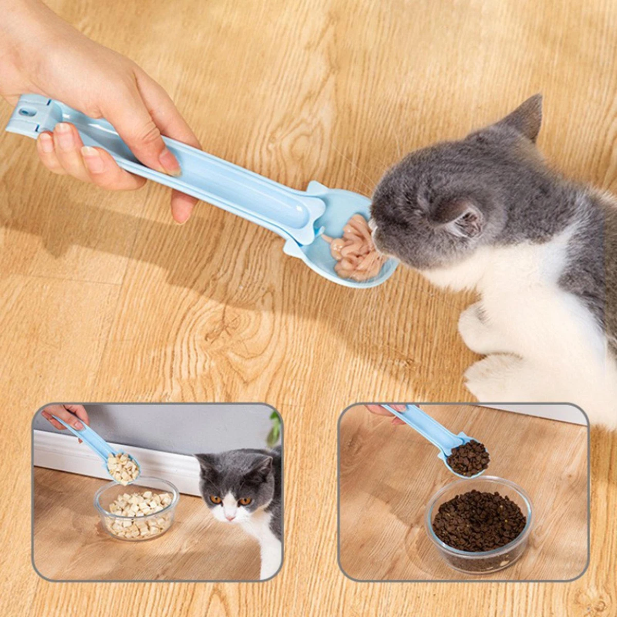 Cat Strip Feeder Cat Feeder Cat Wet Treat Squeeze Pet Treat Spoon
