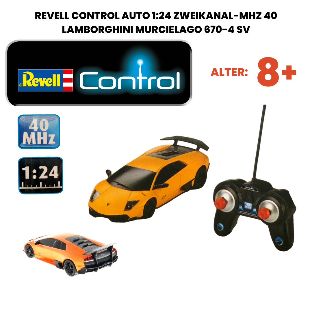 Revell Lamborghini Murcielago Auto Giocattolo Radiocomandato foto 2