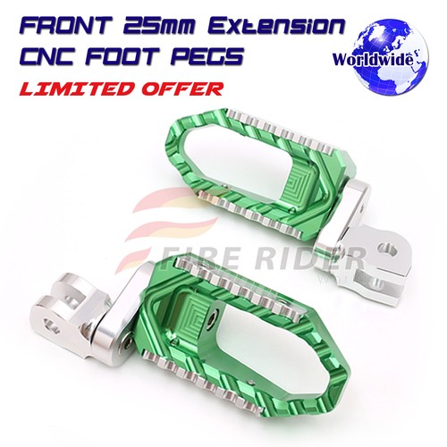 CNC 25mm Lowering Front Large Foot Pegs For Honda VFR1200F - Picture 11 of 12