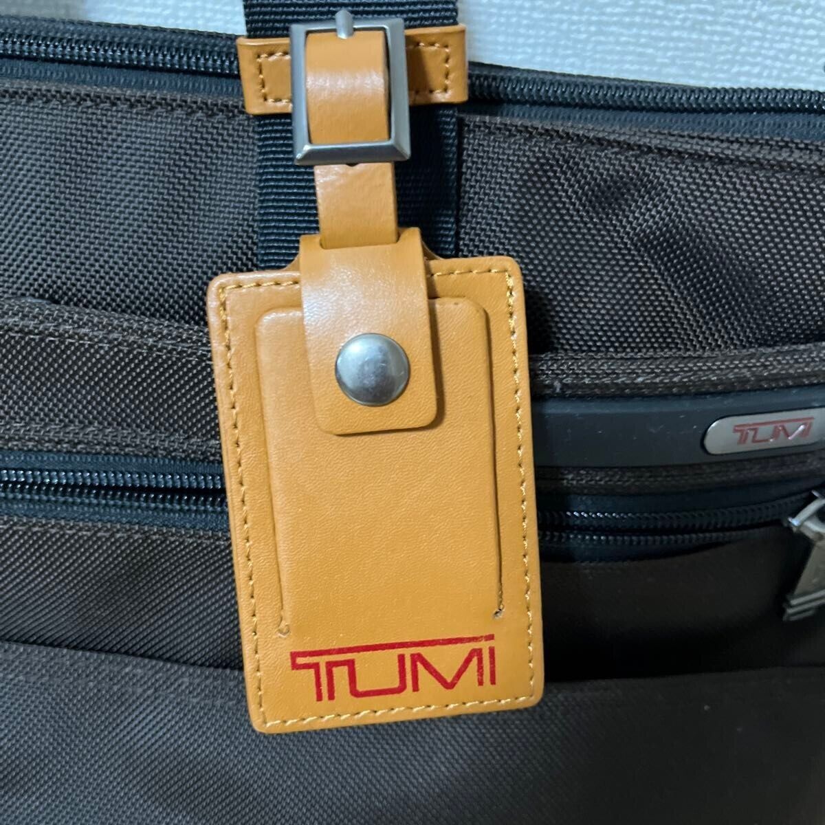 TUMI Companion Tote Bag Espresso Good Condition Black 2way TUMI Companion Tote Bag Espresso Good Condition Black 2way