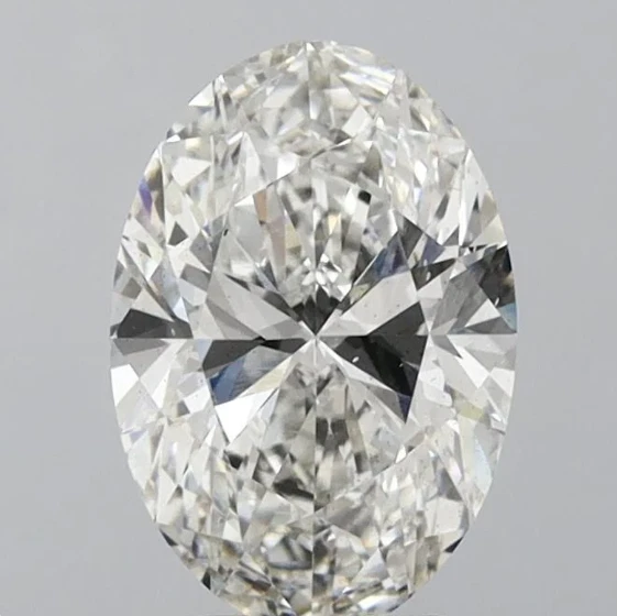 Loose CVD Diamond 1.90 Ct Oval , D Color, 7x9 mm, Clarity IF , Certified Diamond - Image 2 of 4