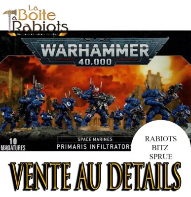 Warhammer 40000 Space Marines Infiltratoren Ultramarines Ersatzteile