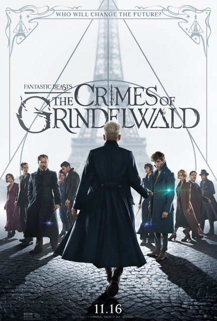 Fantastic Beasts Crimes of Grindelwald 27x40 Original Theater D/S Poster Final