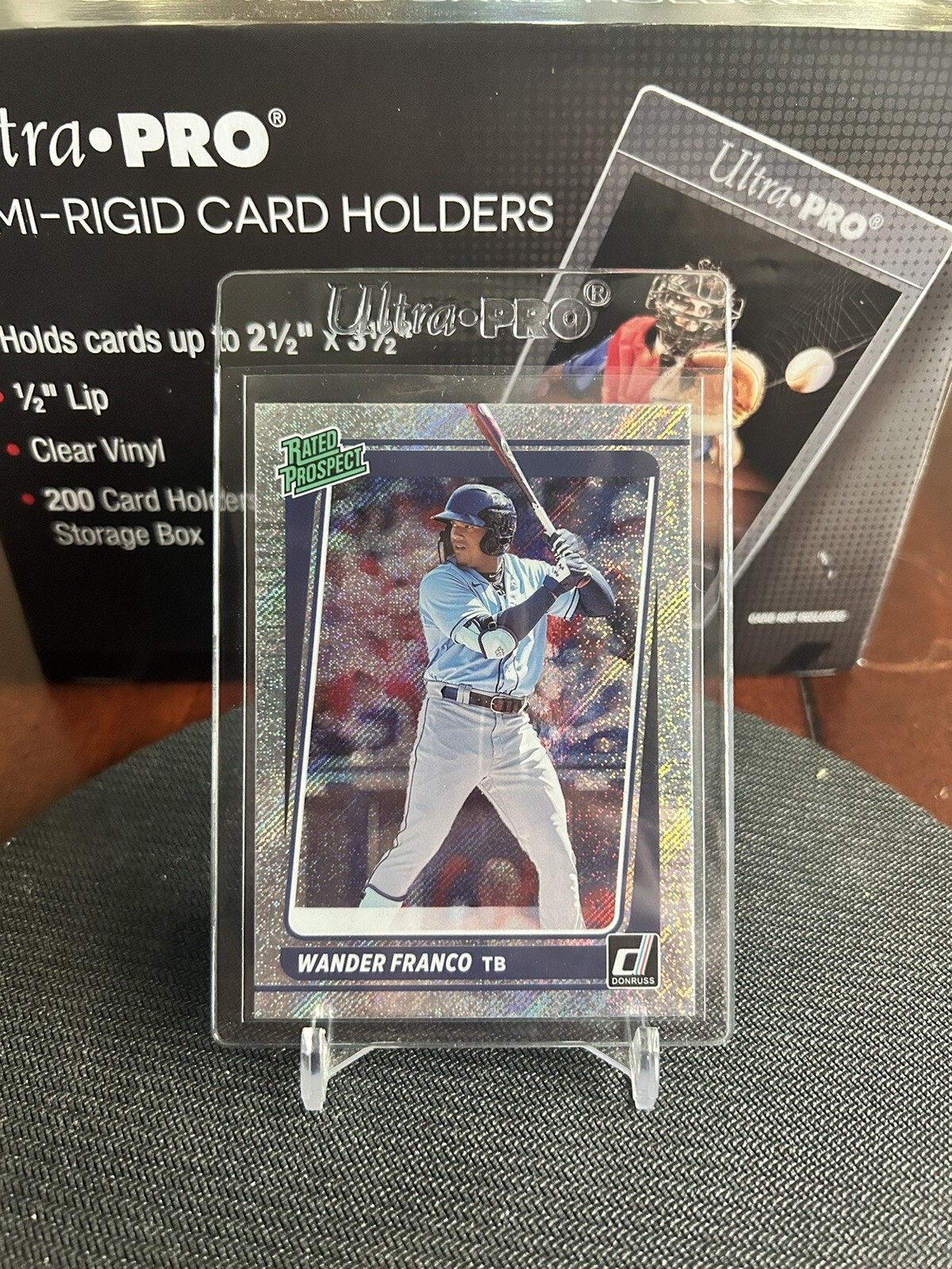 2021 Donruss Rated Prospect Rookie Wander Franco Rapture Parallel RC #RP1 Sp