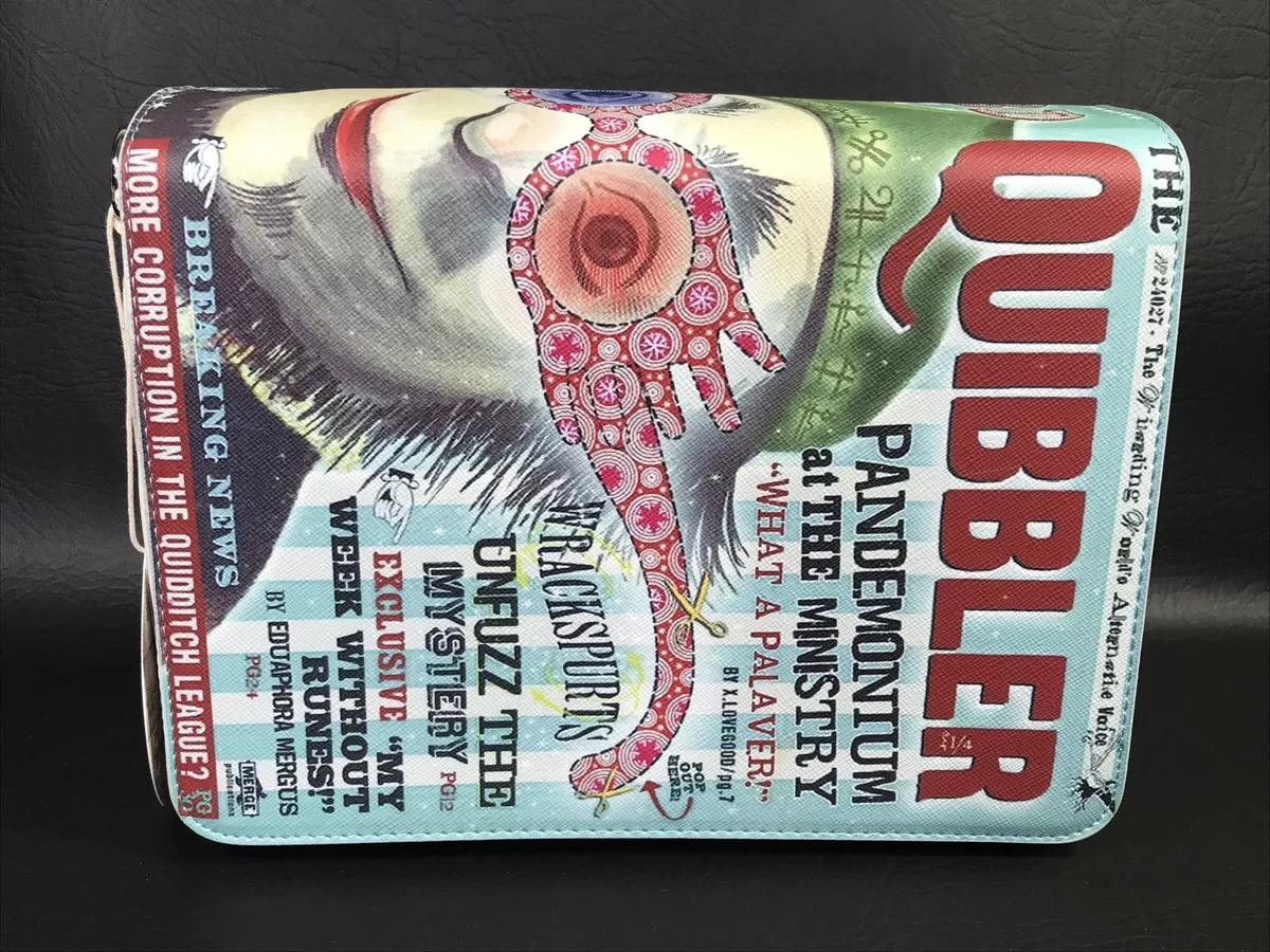 Loungefly Harry Potter Quibbler Luna Lovegood Crossbody Purse Bag