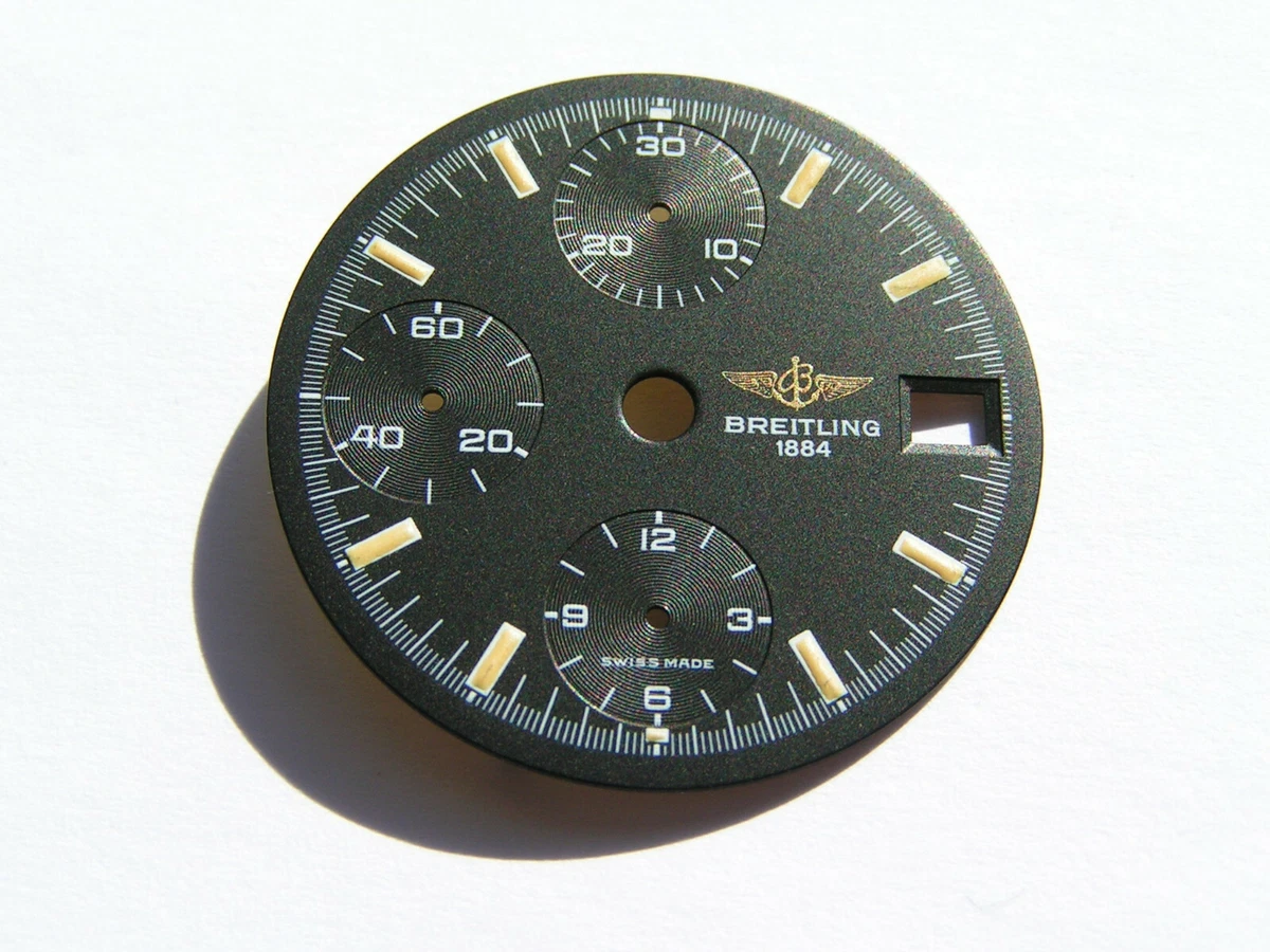 Breitling Chronomat 81950 dial black schwarzes Zifferblatt NOS
