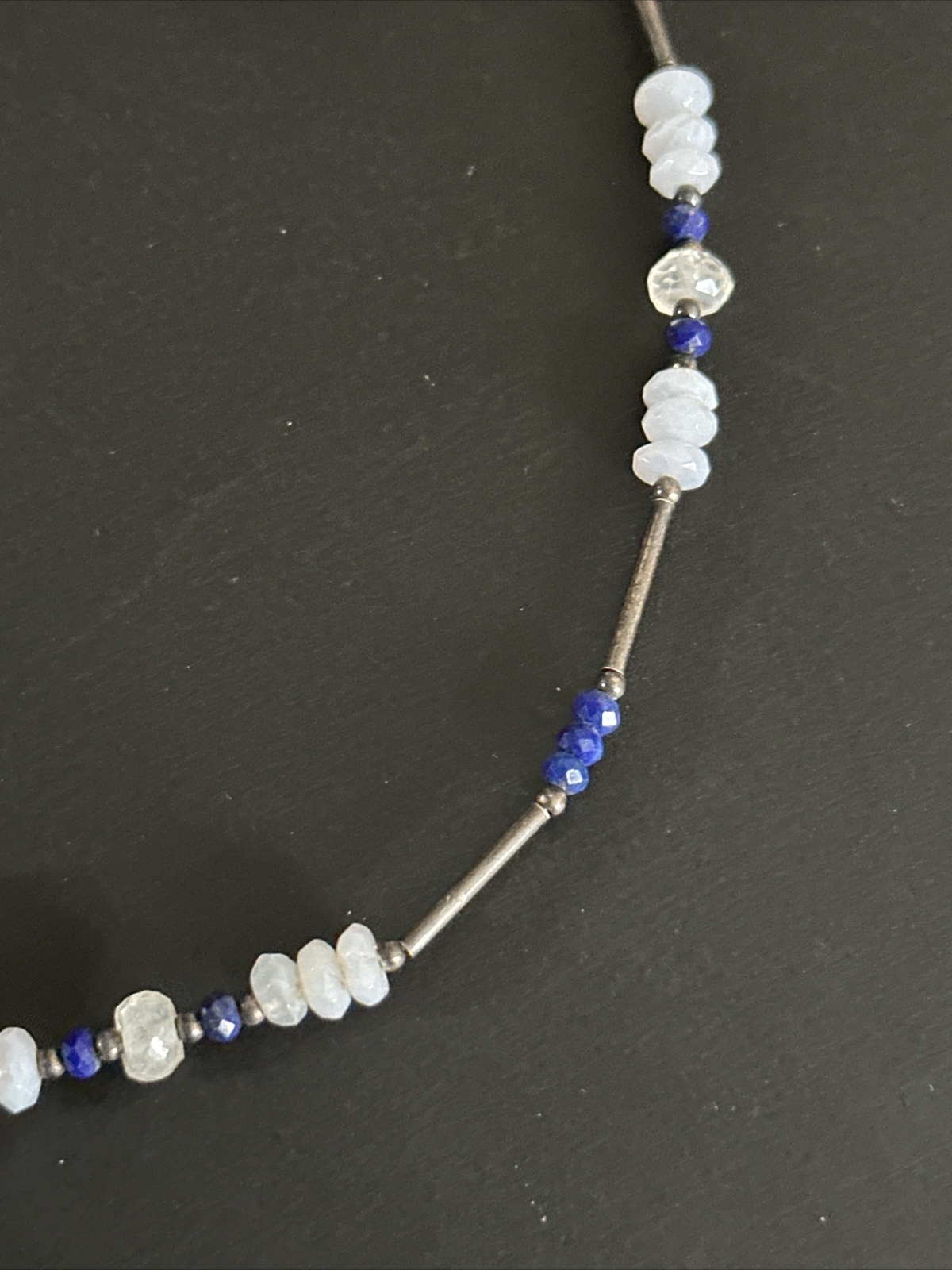 Very Beautiful Solid Silver Designer Craft Lapis … - image 4