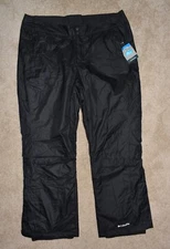 New Womens Columbia XXL Pants Black Modern Mountain 2.0 Snow Ski Winter