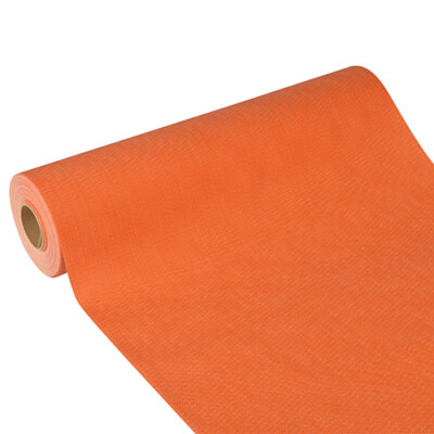 4 Tischläufer stoffähnlich Vlies soft selection plus 24m x 40cm nektarine Rolle
