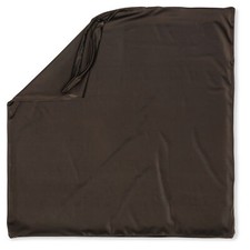 22" x 22" Cover Throw Pillowcases - 85/15 Nylon/Spandex Silky Black