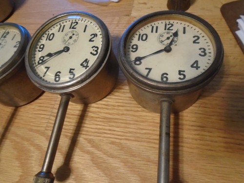 Lote de 3-Relojes Coche Antiguos-Para Restaurar-#P357 - Imagen 3 de 4