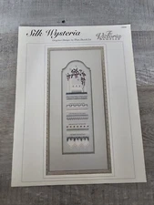 Silk Wysteria Cross Stitch Chart By The Victoria Sampler Bridgerton Flowers 242b