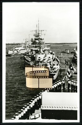 Foto AK - Panzerschiff Admiral Scheer - Schwerer Kreuzer deutsche Kriegsmarine