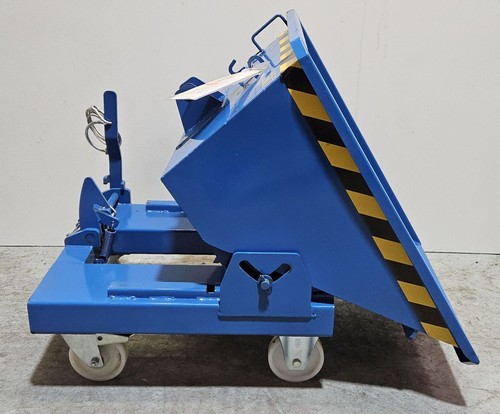 Eichinger Stapler Abrollkufen Kippbehälter 2023.01 Kippcontainer mit Rollen 150l - Bild 4 von 8