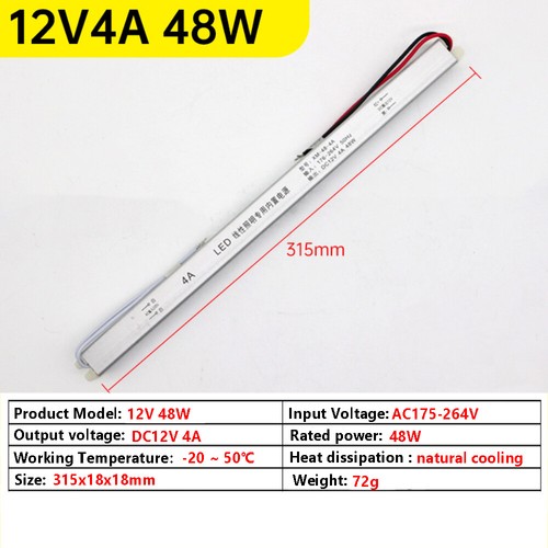 DC 12V 24V Lighting Transformer 18W - 500W Power Supply Driver for LED Strip - Picture 9 of 40