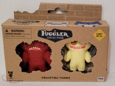 Fuggler Funny Ugly Monster Collectible Figures 2-Pack Mini Figures Red  Yellow