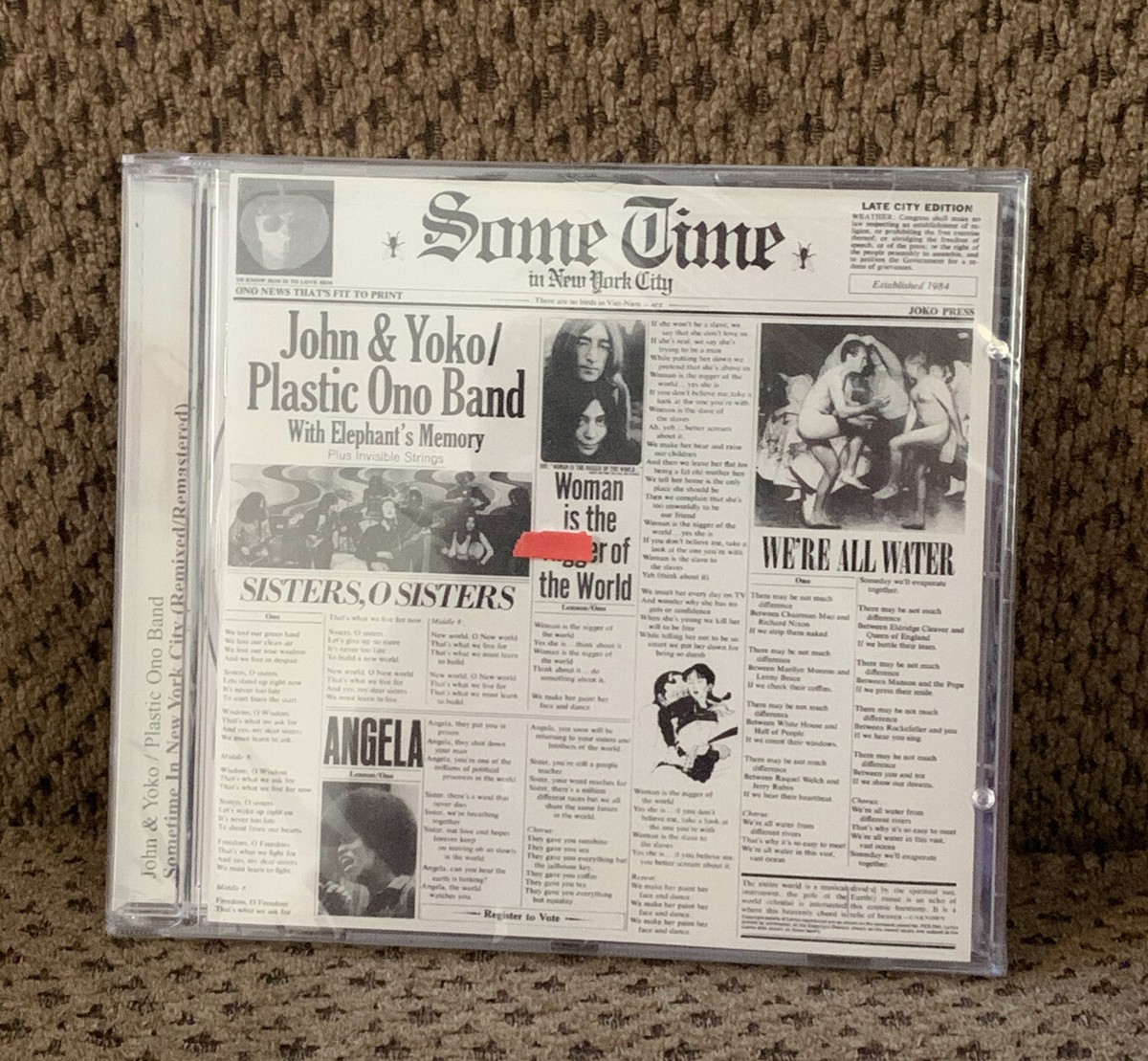 洋書 sometime in NEW YORK CITY John Lennon Sometime in New York City | eBay