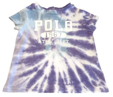 Ralph Lauren Unisex Tye Die Polo 1967 Athl. Dept Multi Tee Size 6mos NWT