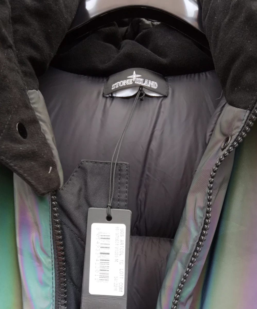 STONE ISLAND SHADOW PROJECT 2018 SCARABEO DOWN PARKA IRIDESCENT