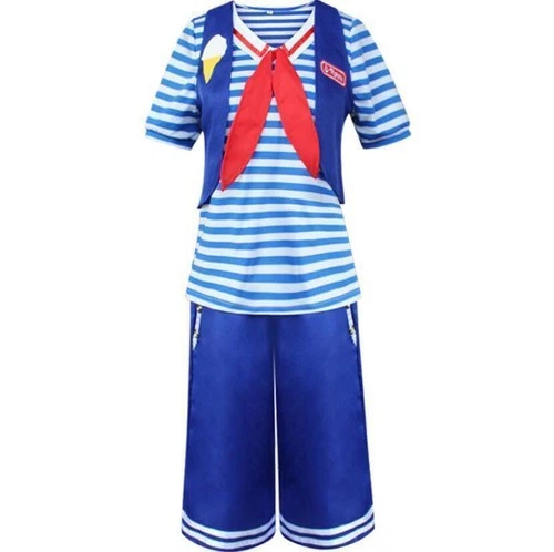 Stranger Things Robin Scoops Ahoy Cosplay Halloween Costume Uniform Fancy Dress& - Picture 19 of 20