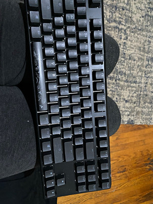 Ducky One 2 TKL PBT Mechanical Keyboard Cherry MX Speed Sliver Switches