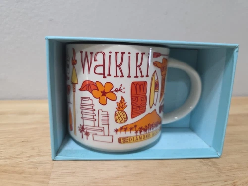 NEW IN BOX Starbucks Been There Series WAIKIKI Mug