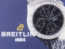 BREITLING Premier B13 Chronograph 42 Black Dial A13315351B1A1 TO254678 13