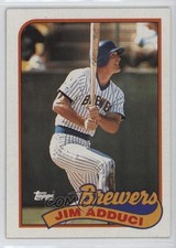 1989 Topps Jim Adduci #338 0b3