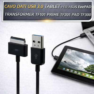 USB 3.0 TABLET DATENKABEL FÜR ASUS EeePAD TRANSFORMER TF101 PRIME TF201 PAD TF300
