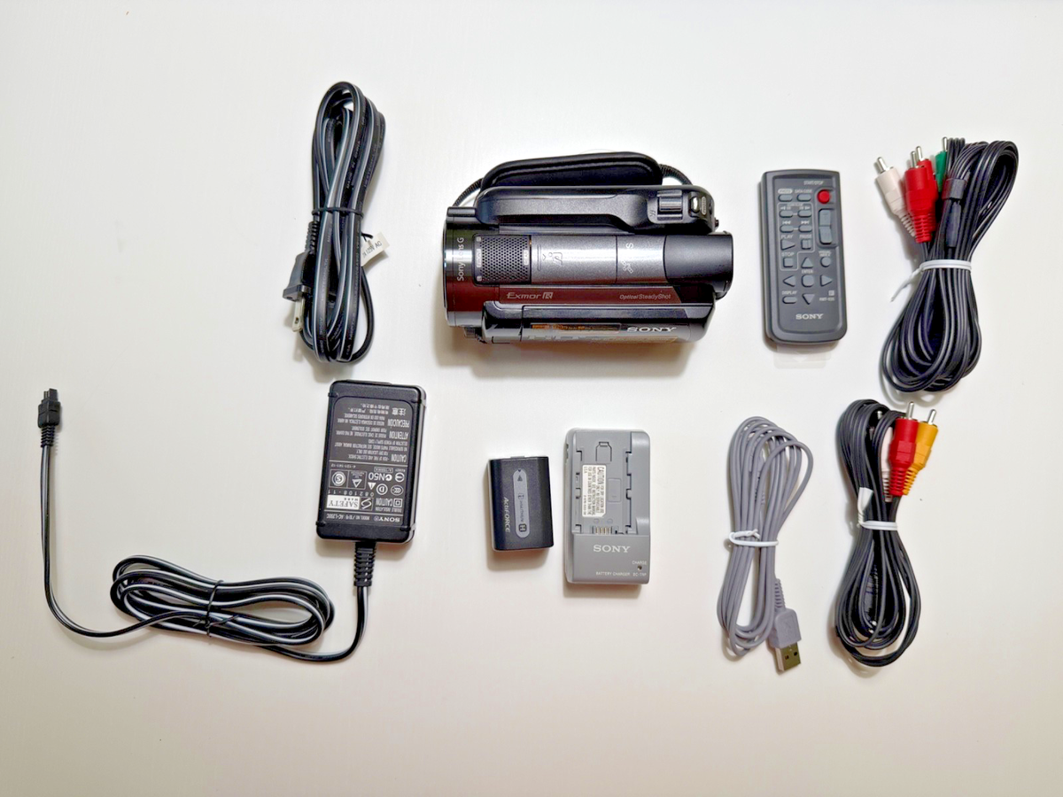 Sony HDR-XR500V 120 GB Camcorder - Black for sale online | eBay