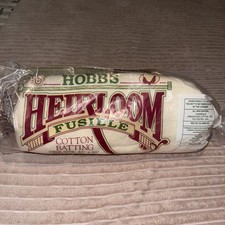 Hobbs Heirloom Fusible Cotton Batting Crib Size 45x60”
