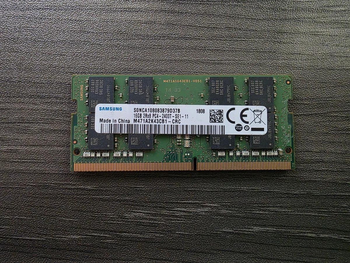Samsung DDR4 SDRAM 16 GB Total Capacity Memory (RAM) for sale | eBay