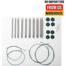 Reflections Options Interchangeable Needle Set Stainless Steel Tips Green