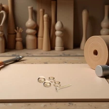  8 Sets Retro Decorative Cover Screw with Caps Fasteners for Wall