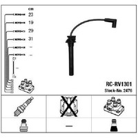 ZüNdleitungssatz FüR Mini R50 R52 R53 1.6 01 Bis 08 NGK QualitäT W10B16A