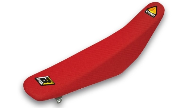 Housse de siège Blackbird Pyramide rouge Honda selle moto cross enduro