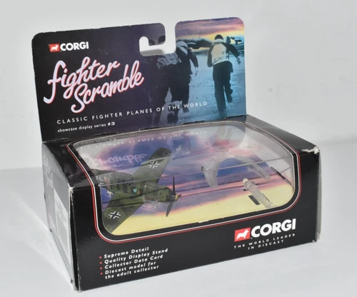 CORGI FIGHTER SCRAMBLE CS90020  BF109 MESSERSCHMITT AIRCRAFT DIE-CAST MODEL MIP