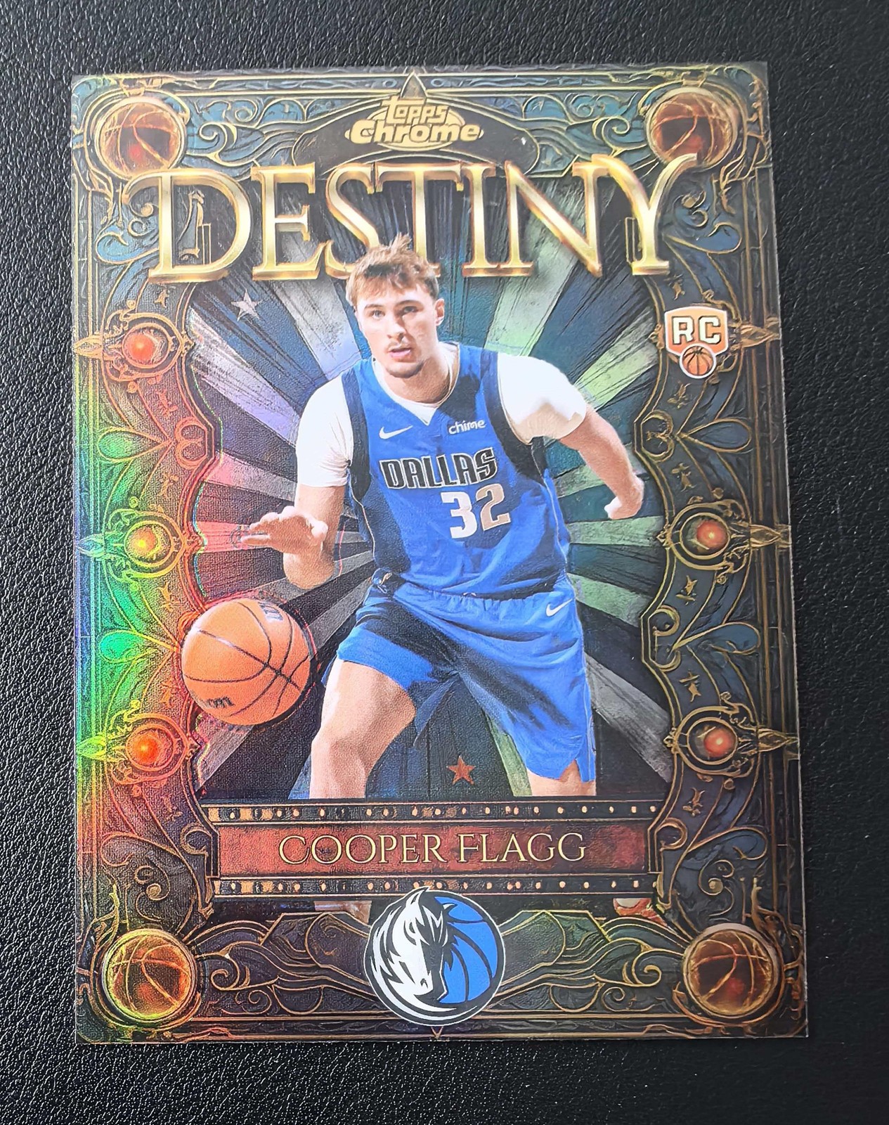 2025-26 Topps Chrome Cooper Flagg RC Rookie Destiny Refractor